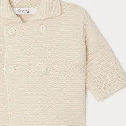Bonpoint Aalya Jacket Milk White |Newborn & Baby Sweaters And Cardigans