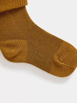 Bonpoint Adilson Socks Honey |Newborn & Baby Leggings And Socks