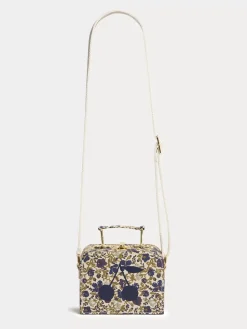 Bonpoint Aimane Suitcase Purse Beige |Child Accessories