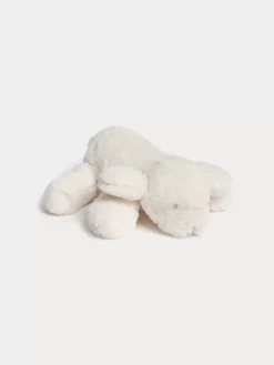 Bonpoint Aimer The Dog Stuffed Toy Milk White |Newborn & Baby Stuffed Animals And Toys