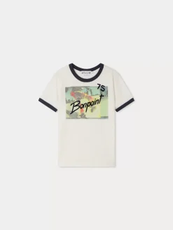 Bonpoint Akiva T-Shirt White Milk |Child Tops