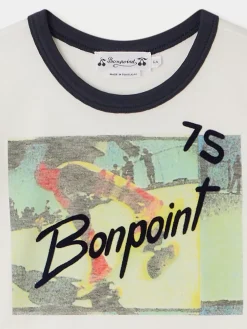 Bonpoint Akiva T-Shirt White Milk |Child Tops