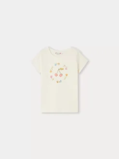 Bonpoint Alcala T-Shirt Ecru |Child Tops
