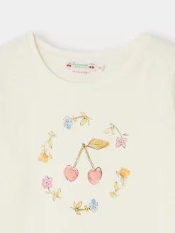 Bonpoint Alcala T-Shirt Ecru |Child Tops