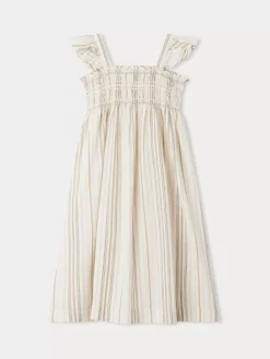 Bonpoint Alexandra Dress Multicolored Stripes |Child Dresses
