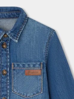 Bonpoint Altman Shirt Light Denim |Child Tops