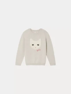 Bonpoint Anumati Sweater Heathered Gray |Child Cardigans And Sweaters