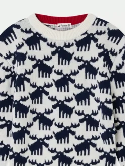 Bonpoint Anumati Sweater Navy |Child Cardigans And Sweaters