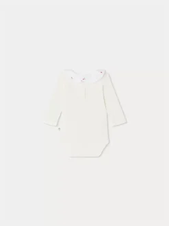 Bonpoint April Bodysuit Red |Newborn & Baby Onesies And Pajamas