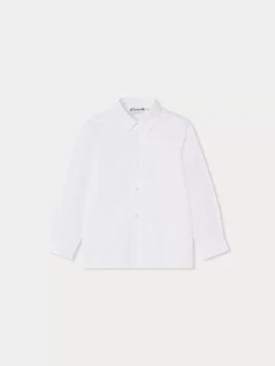 Bonpoint Aristote Shirt White |Child Tops