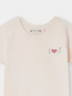 Bonpoint Asmae T-Shirt Petal Pink |Child Tops