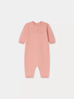Bonpoint Atilou Onesie Baby Pink |Newborn & Baby Sets And Jumpsuits