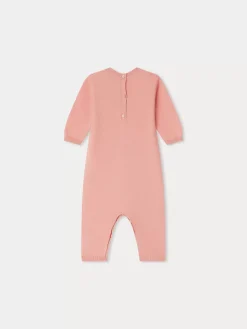 Bonpoint Atilou Onesie Baby Pink |Newborn & Baby Sets And Jumpsuits
