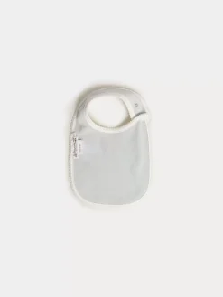 Bonpoint Avibis Bib Gray Blue |Newborn & Baby Childcare