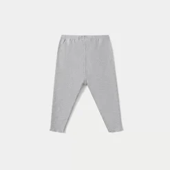 Bonpoint Babies' Legging Heathered Gray |Newborn & Baby Leggings And Socks