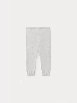 Bonpoint Babies' Leggings Heathered Gray |Newborn & Baby Socks And Accessories