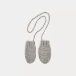 Bonpoint Babies' Mittens Heathered Gray |Newborn & Baby Socks And Accessories