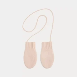 Bonpoint Babies' Mittens Pale Pink |Newborn & Baby Socks And Accessories