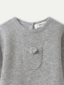 Bonpoint Babies' Playsuit Heathered Gray |Newborn & Baby Sets And Jumpsuits