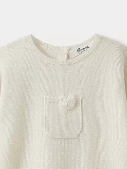 Bonpoint Babies' Playsuit Milk White |Newborn & Baby Sets And Jumpsuits