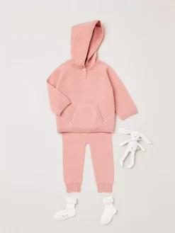 Bonpoint Baby Cashmere Sweater Faded Pink |Newborn & Baby Sweaters And Cardigans