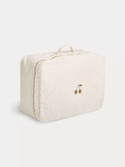 Bonpoint Baby Coated Cotton Large Suitcase Gold |Newborn & Baby Childcare