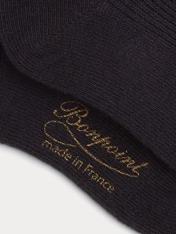 Bonpoint Baby Cotton And Cashmere Socks Navy |Newborn & Baby Leggings And Socks