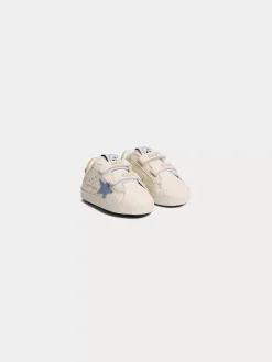 Bonpoint Baskets X Golden Goose Blanc Naturel |Newborn & Baby Shoes