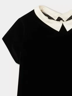 Bonpoint Begonia Dress Black |Child Dresses