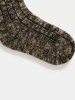 Bonpoint Bethine Socks Heathered Grey |Newborn & Baby Leggings And Socks