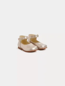 Bonpoint Bijou First Steps Shoes Golden White |Newborn & Baby Shoes