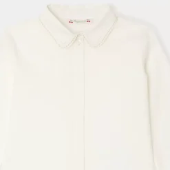 Bonpoint Blondie Shirt Milk White |Child Tops