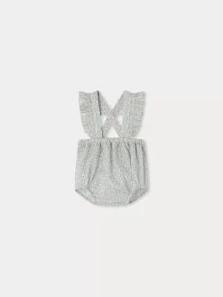 Bonpoint Bloomer A Bretelles Akissi Ciel |Newborn & Baby Pants, Bloomers, And Rompers