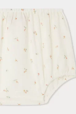 Bonpoint Bloomer Aki Blanc Naturel |Newborn & Baby Bloomers, Shorts, And Pants