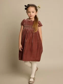 Bonpoint Blossom Special Occasion Dress Terracotta |Child Dresses