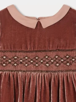 Bonpoint Blossom Special Occasion Dress Terracotta |Child Dresses