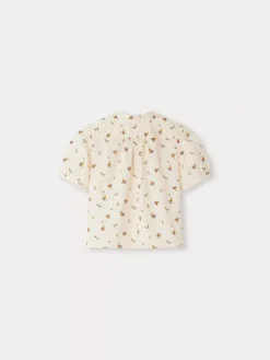 Bonpoint Blouse Adele Beige Rose |Child Tops