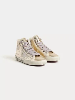 Bonpoint X Golden Goose Francy High-Top Sneakers Gold |Newborn & Baby Shoes