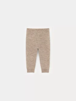 Bonpoint X Khaite Louno Leggings Mottled Beige |Newborn & Baby Leggings And Socks