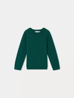Bonpoint Bowen Sweater Green |Child Cardigans And Sweaters