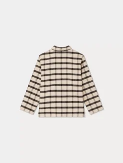 Bonpoint Boy Shirt Ecru |Child Tops