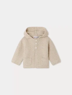 Bonpoint Burnou Atexane Praline |Newborn & Baby Outerwear