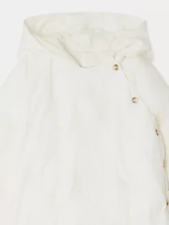 Bonpoint Caramelo Snowsuit Milk White |Newborn & Baby Outerwear