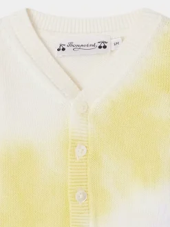 Bonpoint Cardigan Aymar Ecru |Newborn & Baby Sweaters And Cardigans