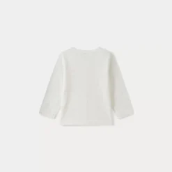 Bonpoint Cardigan Milk White |Newborn & Baby Sweaters And Cardigans