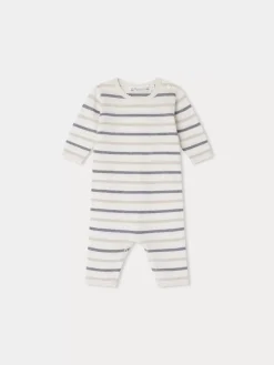 Bonpoint Carl Onesie North Blue |Newborn & Baby Sets And Jumpsuits