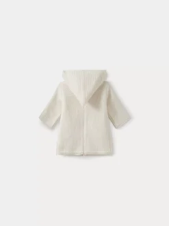 Bonpoint Cashmere Burnoose For Baby Milk White |Newborn & Baby Outerwear