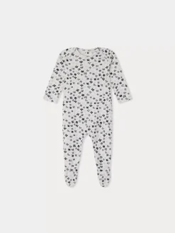 Bonpoint Catia Pajamas Heathered Gray |Newborn & Baby Onesies And Pajamas