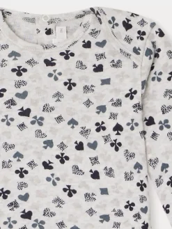 Bonpoint Catia Pajamas Heathered Gray |Newborn & Baby Onesies And Pajamas