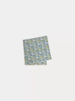 Bonpoint Cayati Headscarf Blue Flowers |Child Accessories